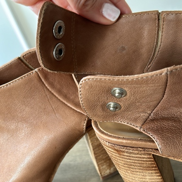 Mimosa tan leather open toe mule size 38 - Picture 13 of 15